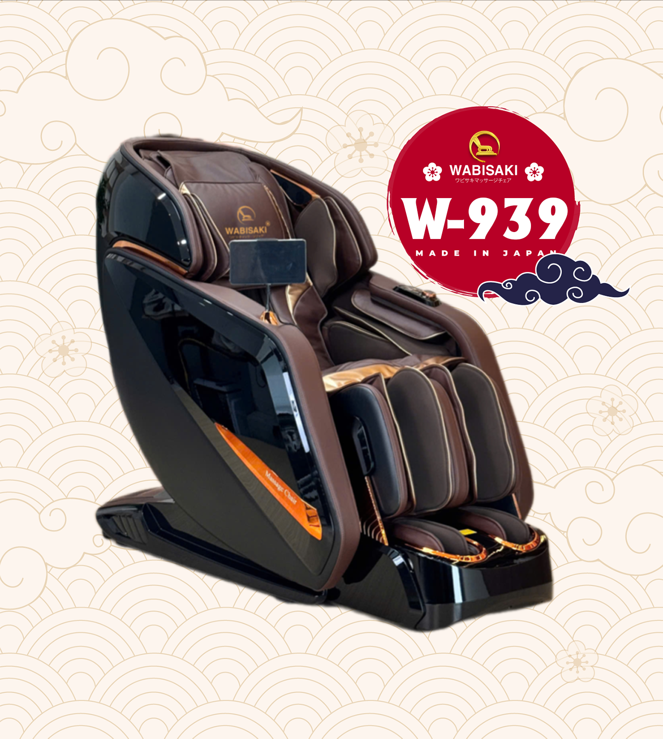 Ghế massage Wabisaki W 939